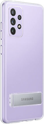Samsung Clear Standing Cover Back Cover Πλαστικό / Σιλικόνης Διάφανο (Galaxy A72)