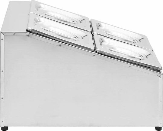 vidaXL Base for Gastronorm Basins Commercial Cooking Accessories 1pcs