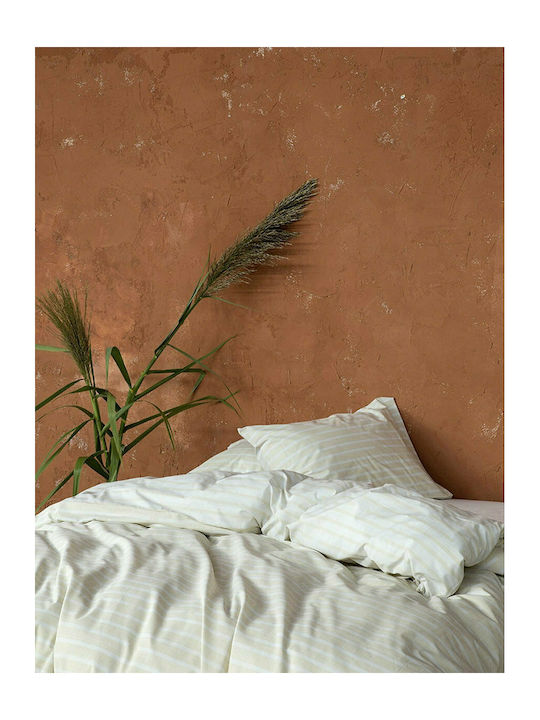 Nima Evenness Σετ Σεντόνια Μονά με Λάστιχο 100x200+32εκ. Beige (3τμχ)