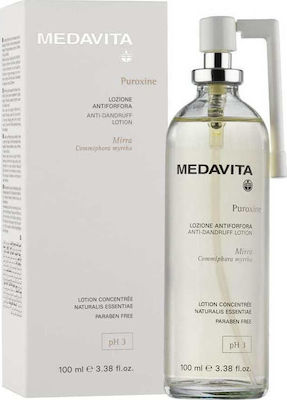 Medavita Puroxine Lotion Against Dandruff for All Hair Types (1x100ml)