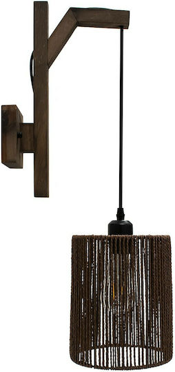 GloboStar Arti Lamp Wall Brown 18cm GloboStar Arti Lamp Wall Brown 18cm