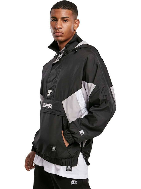 ST094 Winter Jacke Winddicht Schwarz