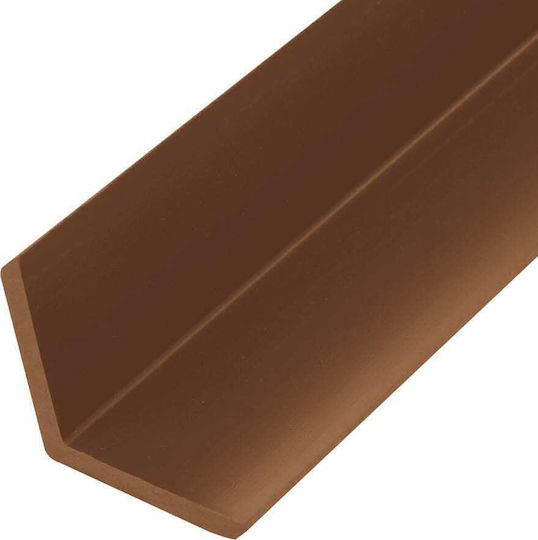 vidaXL Deck Ecke für Gartenboden aus WPC 170x4.5cm 5Stück 170cm Teakholz