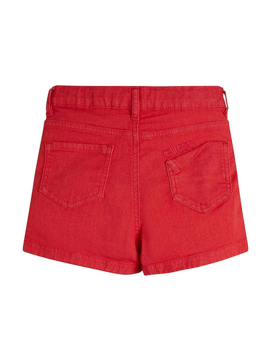 Guess Kids Shorts/Bermuda Denim Bull Denim Shorts Fuchsia