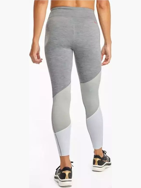 Saucony Road Running Leggings Gray