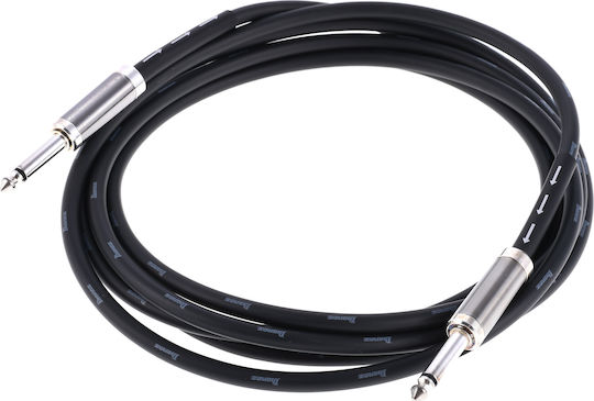 Ibanez Series PSC Kabel 6,3mm Stecker - 6,3mm Stecker 3.05m Schwarz (PSC10)