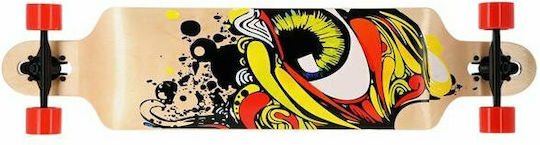 Nils Wood Eye Complete Longboard 10.03" Multicolour