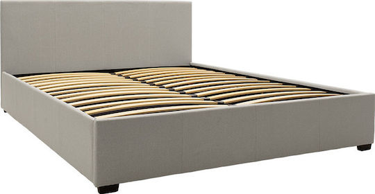 Norse Doppelbett mit Stauraum für die Matratze 160x200cm Grau Norse Doppelbett mit Stauraum für die Matratze 160x200cm Grau