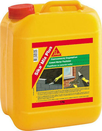 Sika Mix Plus Пластификатор За Шпакловки Полиращ Материал 5кг 618021