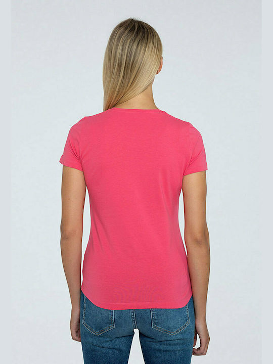 Pepe Jeans Bellrose Women's T-shirt Fuchsia