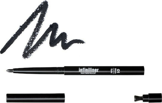 Mon Reve Infiliner Eye Gel Pencil Μαλακό Μολύβι Ματιών 01 Black