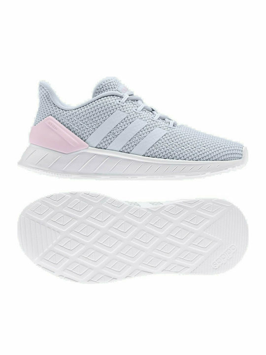 Core Questar Flow NXT K Αθλητικά Παιδικά Παπούτσια Running με Κορδόνια Halo Blue / Cloud White / Clear Pink