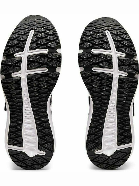 Patriot NVY Kids Sports Shoes Running with Hoop & Loop Closure Black
