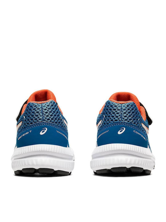 Gt 1000 10 Ps Kids Sports Shoes Running with Hoop & Loop Closure Blue