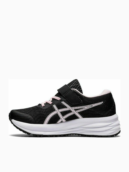 Patriot 12 Ps Kids Sports Shoes Running with Hoop & Loop Closure Black / Pink