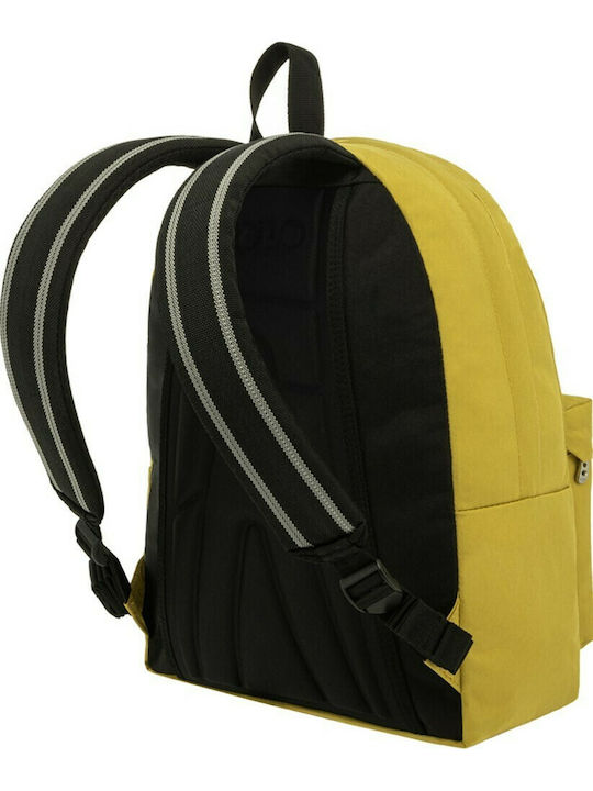 Polo Original 600D School Bag Backpack Junior High-High School in Yellow color 23lt 2021