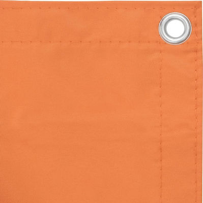 vidaXL Διαχωριστικό Σκίασης σε Ρολό Πορτοκαλί 0.75x4m από Ύφασμα Oxford