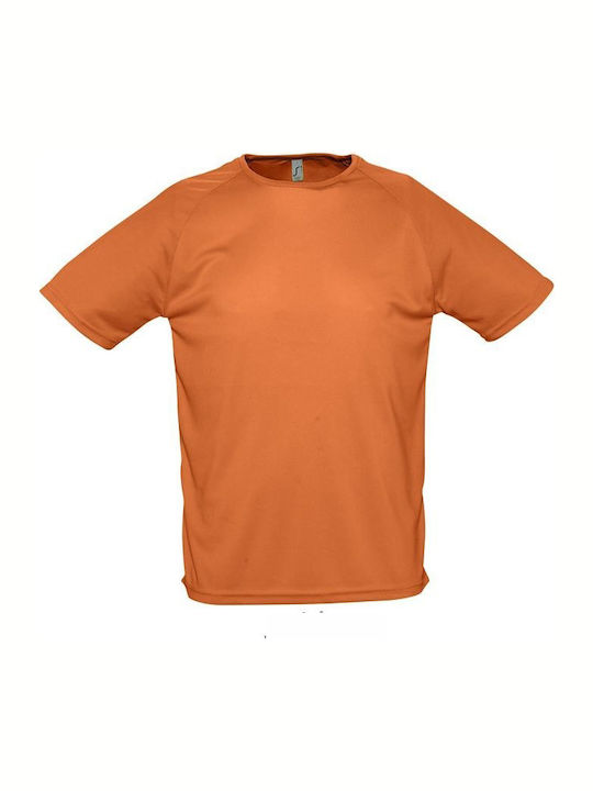 Sol's Sporty Men's Short Sleeve Promotional T-Shirt Orange