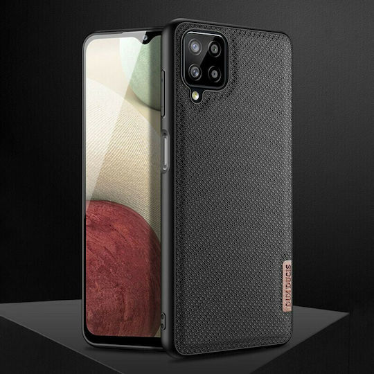 Dux Ducis Fino Задна корица Силикон Черен (Galaxy A12)