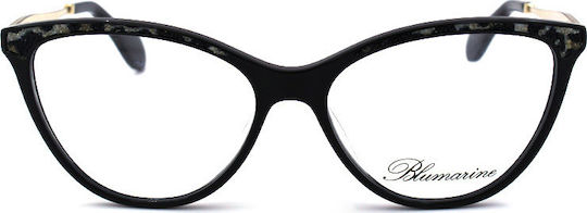 Blumarine Eyeglass Frame Black VBM754S 0700