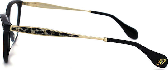 Blumarine Eyeglass Frame Black VBM754S 0700