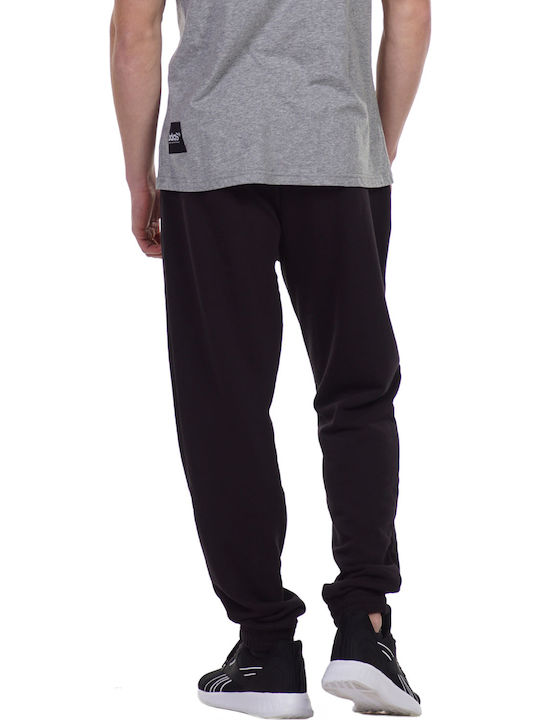 Body Action Men's Sweatpants with Rubber Black