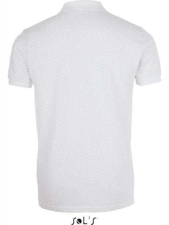 Sol's Brandy Men's Short Sleeve Promotional Blouse White