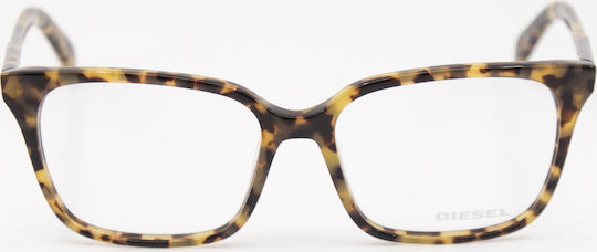 Diesel Rame Ochelari Pentru Femei Acetat Maro Tortoise DL5055-053