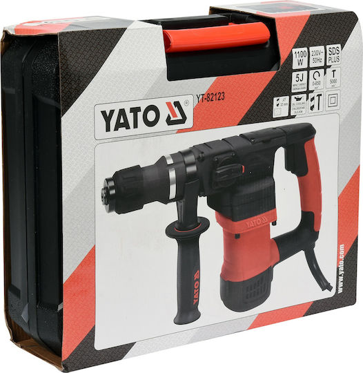 Yato Κρουστικό Σκαπτικό Πιστολέτο Ρεύματος 1100W με Υποδοχή SDS Plus YT-82123