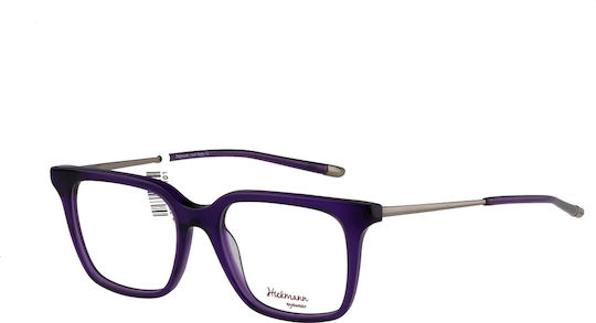 Ana Hickmann Women's Acetate Purple Prescription Eyeglass Frame HI6029A T02