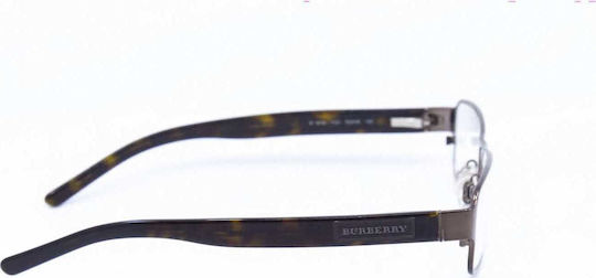 Burberry Metal Eyeglass Frame Brown Tortoise 1213 1131
