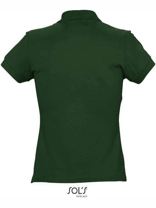 Sol's Passion Women's Short Sleeve Promotional Blouse Golf Green