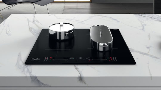 Whirlpool Induction Cooktop Autonomous with Child Lock Function 59x51εκ.