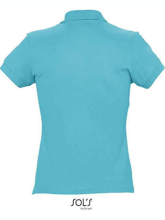 Sol's Passion Γυναικείο Διαφημιστικό T-shirt Κοντομάνικο Atoll Blue