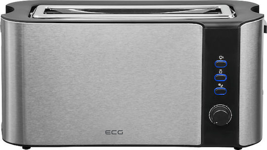 ECG ST 10630 SS ST10630SS Toaster 2 Schlitze 1000W Inox