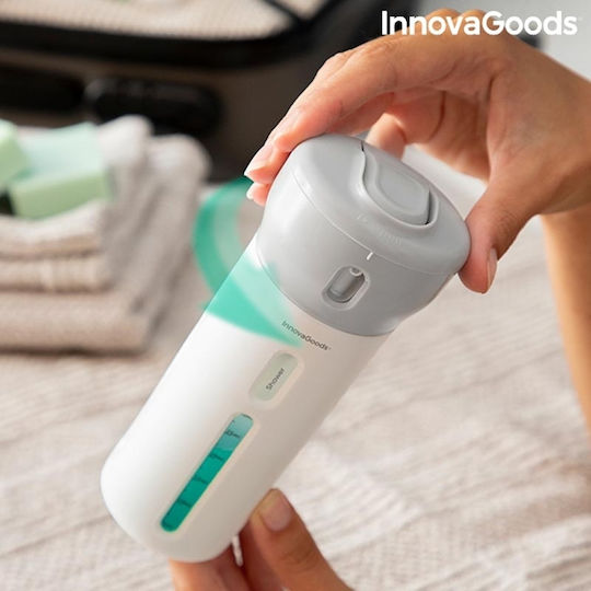 InnovaGoods ForDrops White Plastic Travel Bottle 40ml with Case