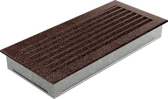 Kratki Perdea de aer pentru șemineu dreptunghiulară Perdea de aer pentru șemineu 37x17cm Cupru