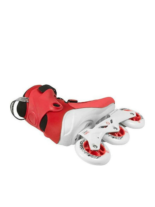 Powerslide Swell 100 Inline Rollers Κόκκινα Ενηλίκων