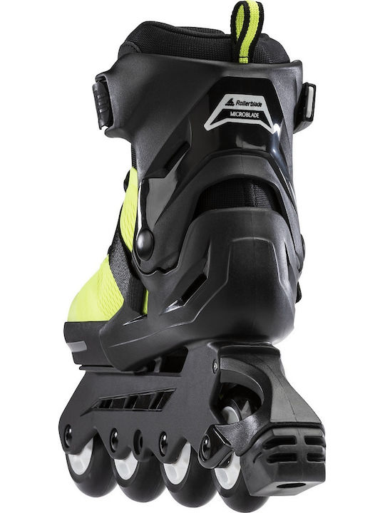 Rollerblade Microblade SE Inline Αυξομειούμενα Rollers Κίτρινα Παιδικά