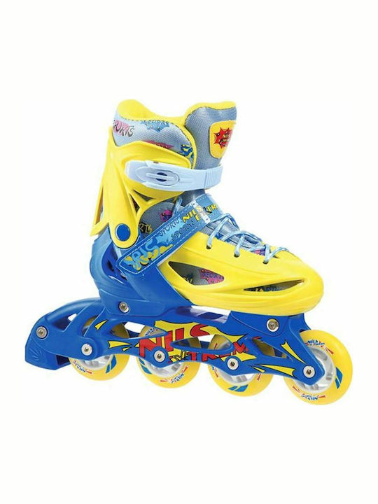 Nils NH1105 Inline Αυξομειούμενα Rollers Πολύχρωμα Παιδικά Nils NH1105 Inline Αυξομειούμενα Rollers Πολύχρωμα Παιδικά