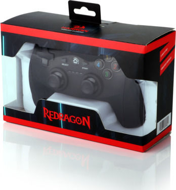 Redragon Harrow G808 Ασύρματο Gamepad για Android / PC / PS3 Μαύρο