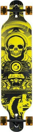 Nils Homeland Complete Longboard 9.45" Yellow