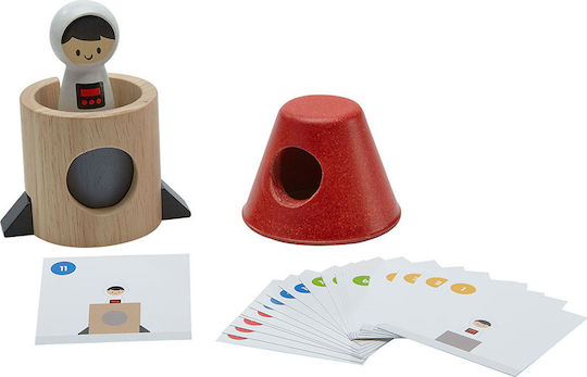Plan Toys Όχημα Διαστημόπλοιο από Ξύλο για 24+ Μηνών