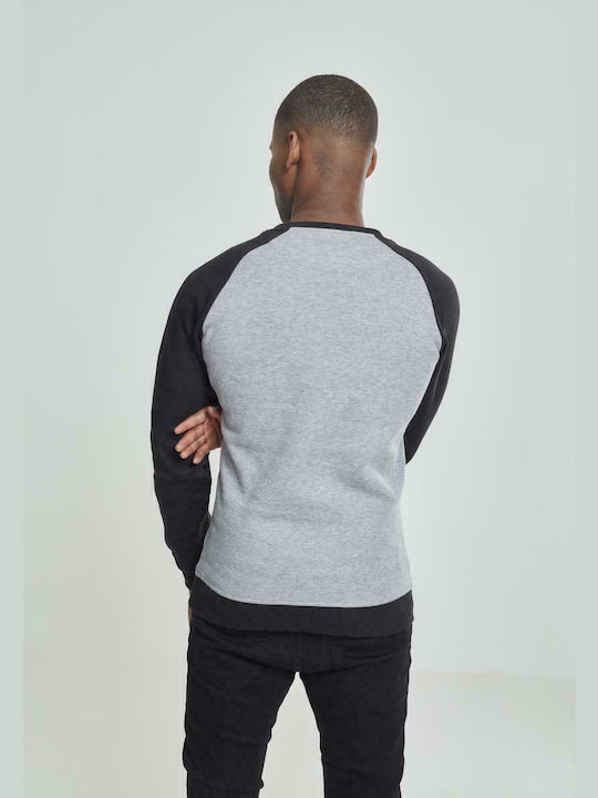 Urban Classics TB546 Herren Sweatshirt Grey / Black