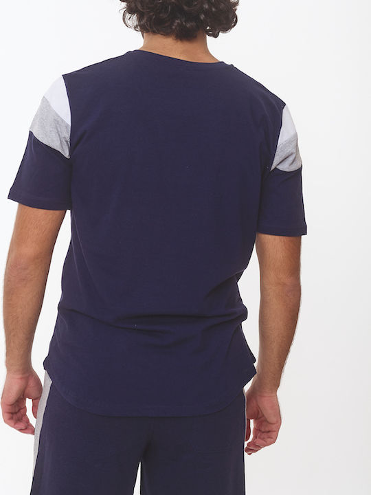 T-shirt Navy Μπλε