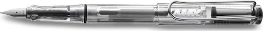 Lamy Vista Writing Pen Medium Gray made of Plastic with Blue Ink