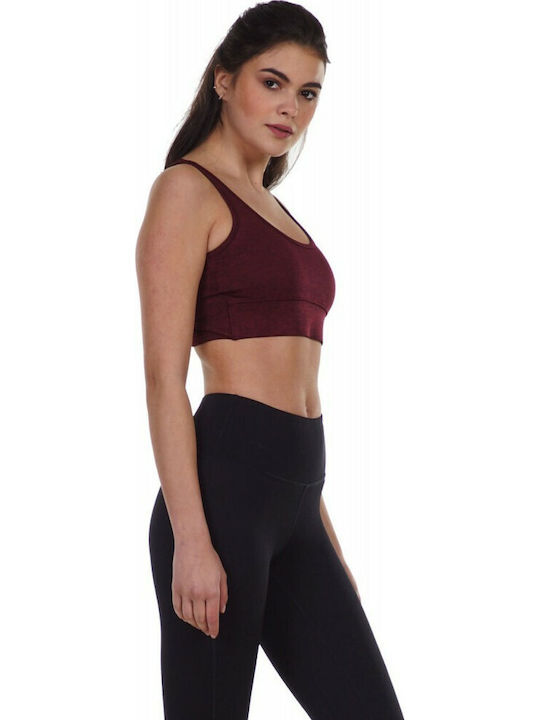 Femei Atletic Sutien sport Burgundy