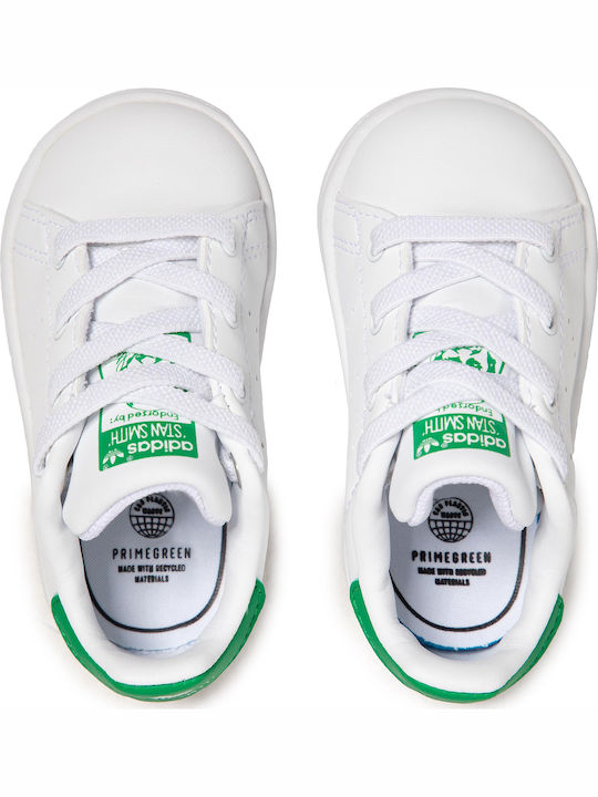 Stan Smith STAN SMITH EL I Детски маратонки Low Облачно Бяло / Зелено