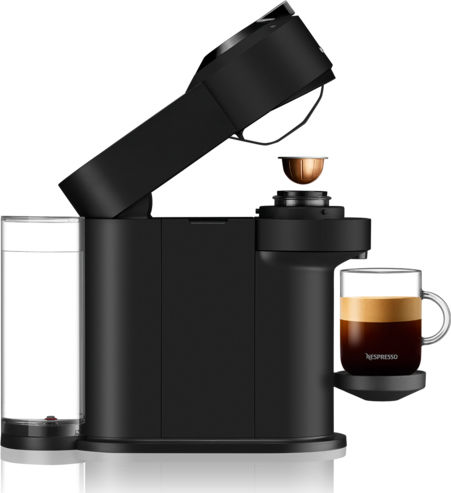 Krups Next Pod Coffee Machine Vertuo Matt Black
