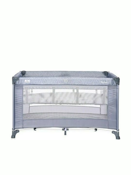 Lorelli Torino Laufstall 2 Ebenen Silver Blue 127x68cm